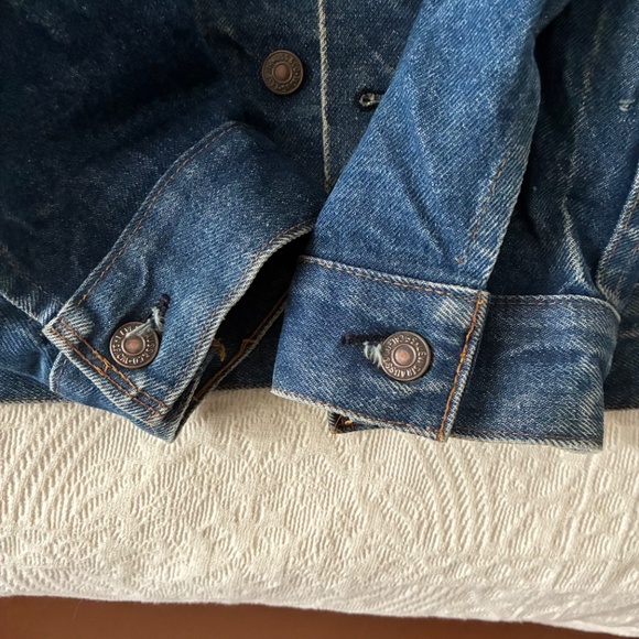 Vintage Levis Jean Jacket 70505 0217 - Size 44 - Picture 3 of 10